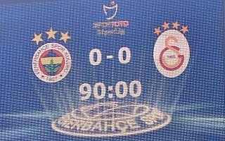 Bu sezon iki derbi de 0-0 bitti