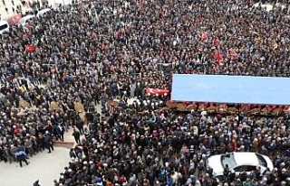 Burdur şehidini uğurladı