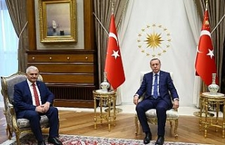 Cumhurbaşkanı Erdoğan, Başbakan Yıldırım’ı...