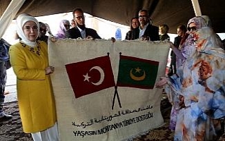 Emine Erdoğan’dan Moritanya Maarif Vakfı okuluna...