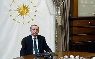 Erdoğan AK Partili milletvekilleri ile bir araya...