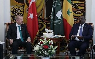 Erdoğan Senegalli mevkidaşı ile görüştü