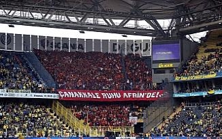 Galatasaray taraftarından Kadıköy’de anlamlı...