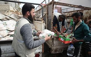 İHH İnsani Yardım Vakfı Afrin’de
