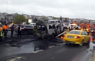 İstanbul’da sürücünün dikkati faciayı önledi