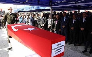 Kahramanmaraş Afrin şehidini uğurladı