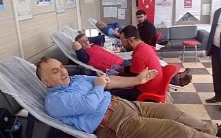 Özel halk otobüsü çalışanları Mehmetçik için...