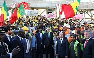 Senegal’deki Türk firmaların şantiyelerini gezdi