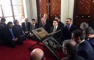 Sultan Ahmed Türbesi ziyarete açıldı