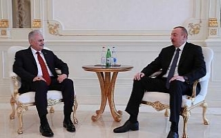 Yıldırım Azerbaycan Cumhurbaşkanı Aliyev’le...