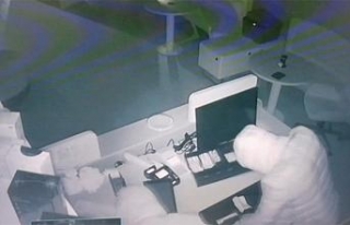 1 dakikada 10 bin liralık hırsızlık kamerada