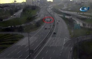 8 polisin yaralandığı kaza kamerada