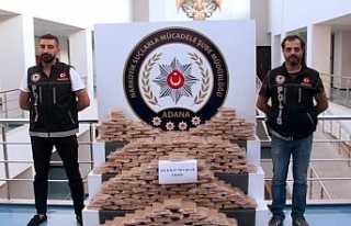 Adana’da 160 kilo 700 gram eroin ele geçirildi