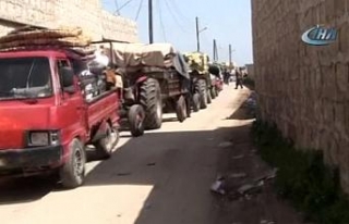 Afrin halkı evlerine dönüyor
