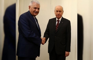 Başbakan Yıldırım Devlet Bahçeli’yi ziyaret...