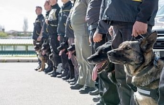 Başkent K-9 köpeklerine emanet