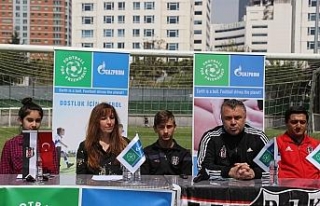 Beşiktaş, Futbol ve Dostluk Günü kutlamalarına...