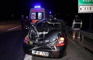 Bolu’da zincirleme trafik kazası: 7 yaralı