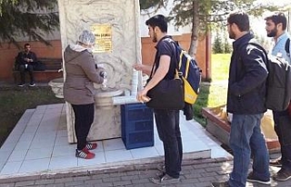 Çorba çeşmesi ’anne çeşmesi’ oldu