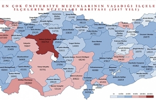 EN ÇOK ÜNİVERSİTE MEZUNU ANKARA ÇANKAYA’DA...