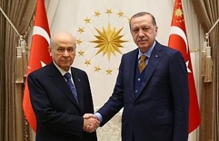 Erdoğan Bahçeli ile görüşecek