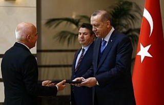 Erdoğan Irak Büyükelçisini kabul etti