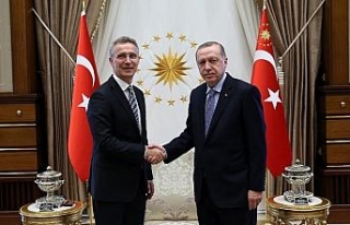 Erdoğan, NATO Genel Sekreterini kabul etti