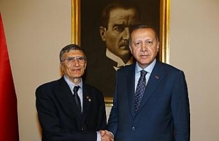 Erdoğan, Nobel Ödüllü bilim adamı Aziz Sancar’ı...