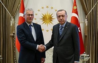Erdoğan Philips CEO’sunu kabul etti