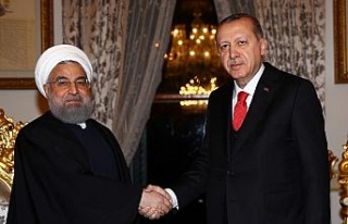 Erdoğan Ruhani ile baş başa görüştü