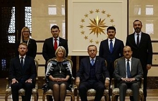 Erdoğan Yeni Zelanda Büyükelçisini kabul etti