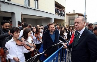 Erdoğan’a açık hava konseri