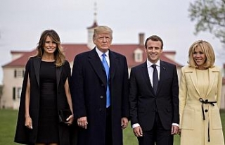 Fransa’da Trump’a üst düzeyde ağırlama