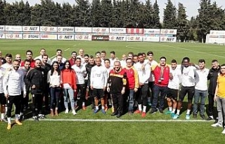 Galatasaray, Gençlerbirliği maçını hazırlıklarını...