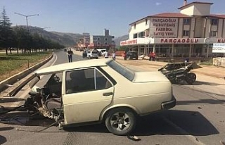 iki bölünen araçtan sağ çıktılar