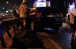 İstanbul’da feci kaza: 1 ölü, 1 yaralı