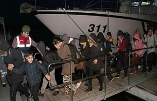 Kuşadası Körfezi’nde 81 kaçak göçmen yakalandı