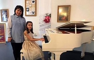 Manisalı minik piyanist Almanya’da birinci oldu