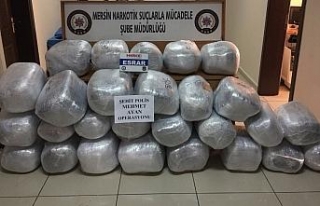 Mersin’de 173 kilo esrar ele geçirildi