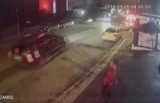 Ortaköy’de gece kulübüne silahlı saldırı kamerada