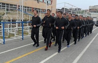 Polis adayları zorlu eğitim sürecinden geçiyor