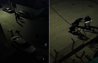 Şanlıurfa’da bıçaklı kavga kamerada