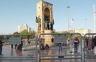 Taksim ve İstiklal Caddesi’nde 1 Mayıs öncesi...