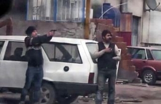 Teröristler atış talimi yapmış