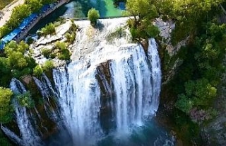 Tortum Şelalesi dünya turizmine açılmayı bekliyor