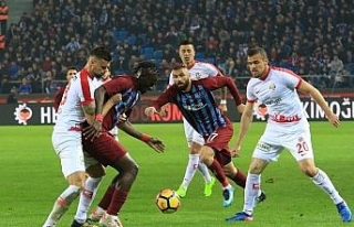 Trabzonspor ile Antalyaspor 44. randevuda