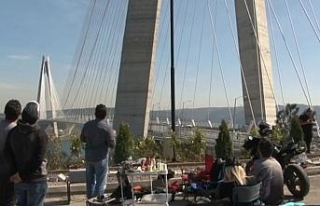 Yavuz Sultan Selim Köprüsü drone’lara hız pisti...