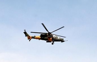 Yerli helikopter ATAK’tan muhteşem gösteri