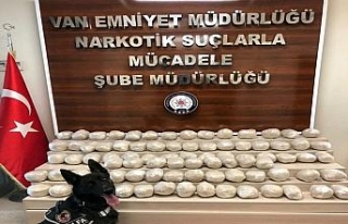 85 kilo eroin ele geçirildi