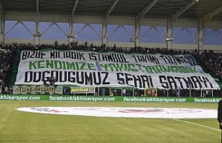 Akhisarspor taraftarı F.Bahçe maçına gitmeme kararı...